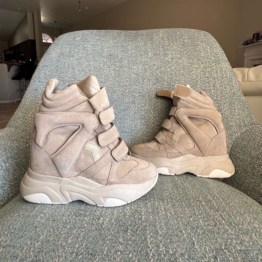 Isabel Marant - Balskee wedge sneakers